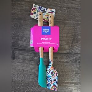Tabitha Brown 2pc Silicone Mini Spatula Set New